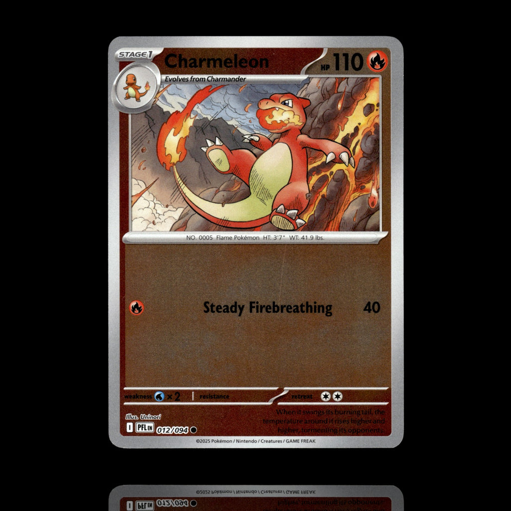 ▸ Charmeleon | ME02: Phantasmal Flames | Reverse Holo | 012/094 | NM