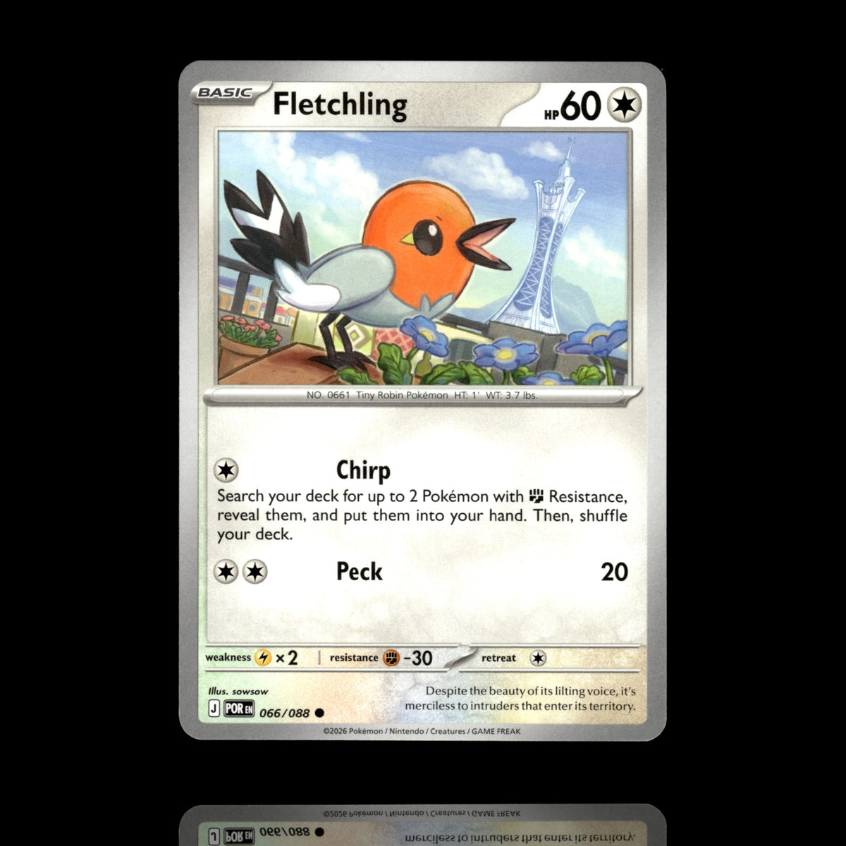 ▸ Fletchling | ME03: Perfect Order | Common | 066/088 | NM