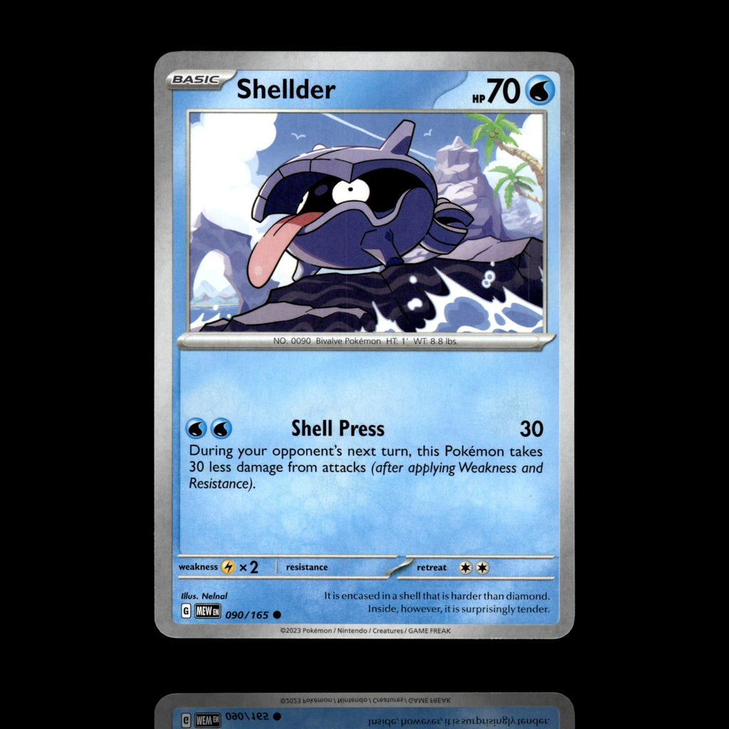 ▸ Shellder | SV: Scarlet & Violet 151 | Common | 090/165 | NM