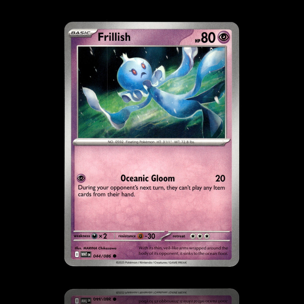 ▸ Frillish | SV: White Flare | Common | 044/086 | NM
