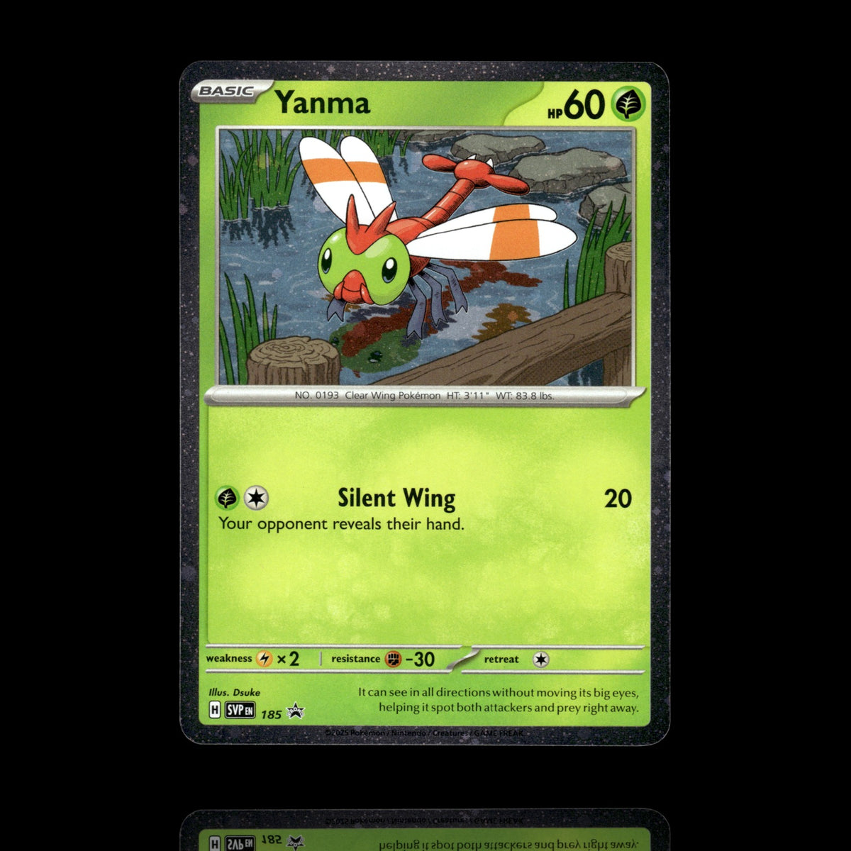 ▸ Yanma | SV: Scarlet & Violet Promo Cards | Promo | 185 | NM