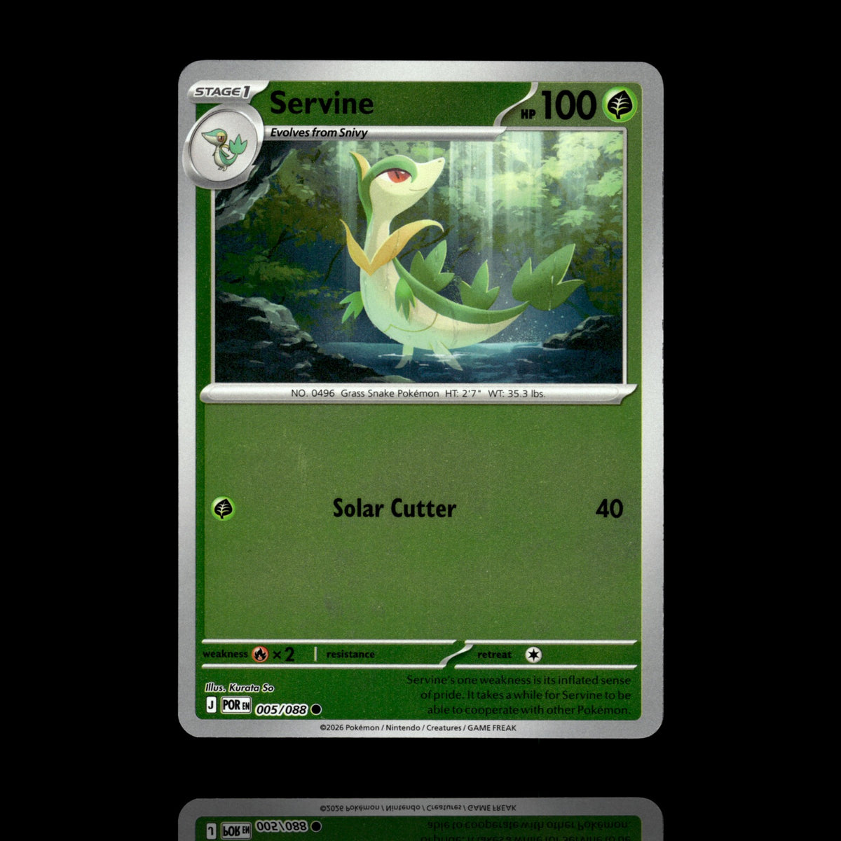 ▸ Servine | ME03: Perfect Order | Reverse Holo | 005/088 | NM