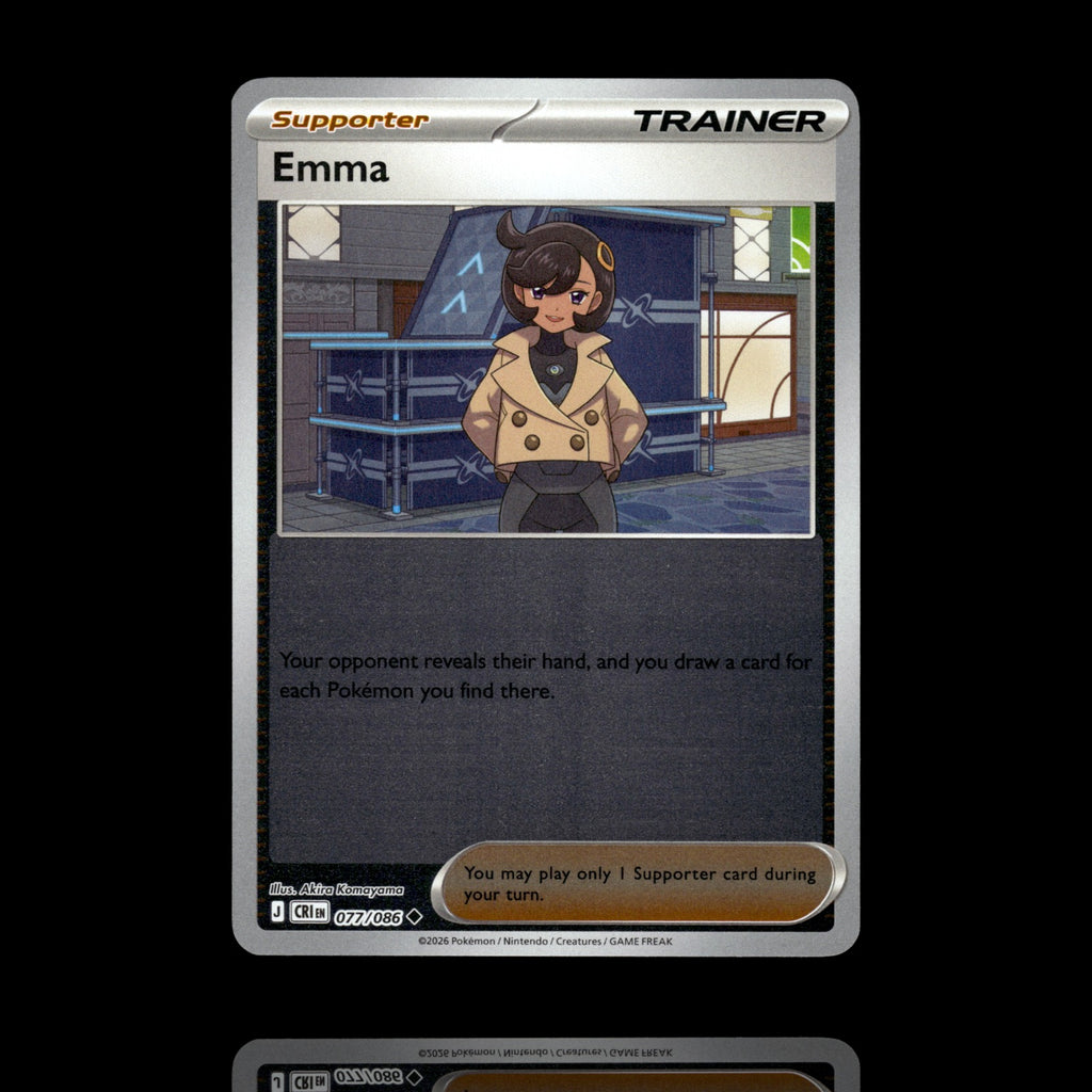 ▸ Emma | ME04: Chaos Rising | Reverse Holo | 077/086 | NM