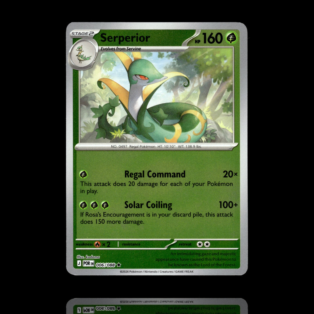 ▸ Serperior | ME03: Perfect Order | Reverse Holo | 006/088 | NM