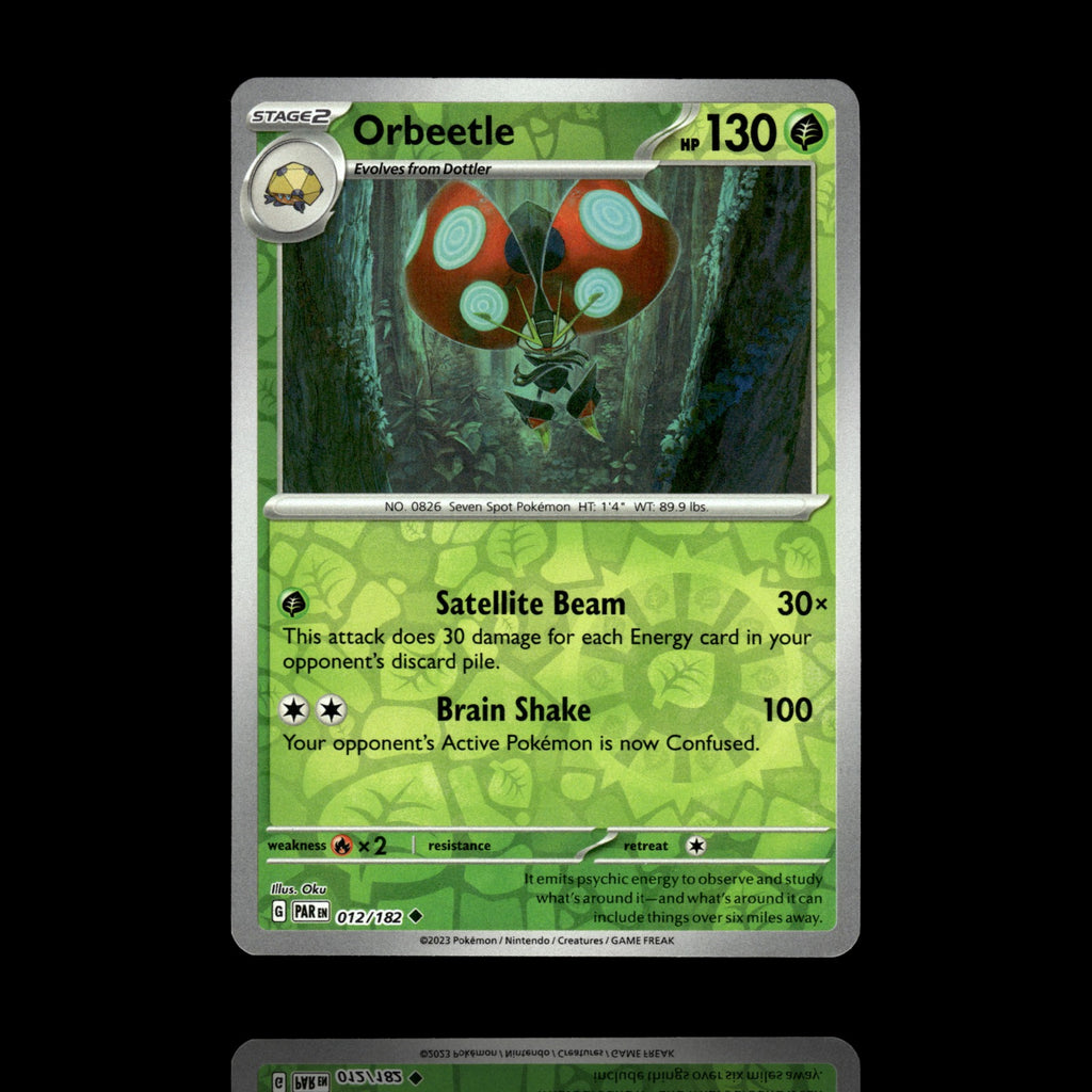 ▸ Orbeetle | SV04: Paradox Rift | Reverse Holo | 012/182 | NM