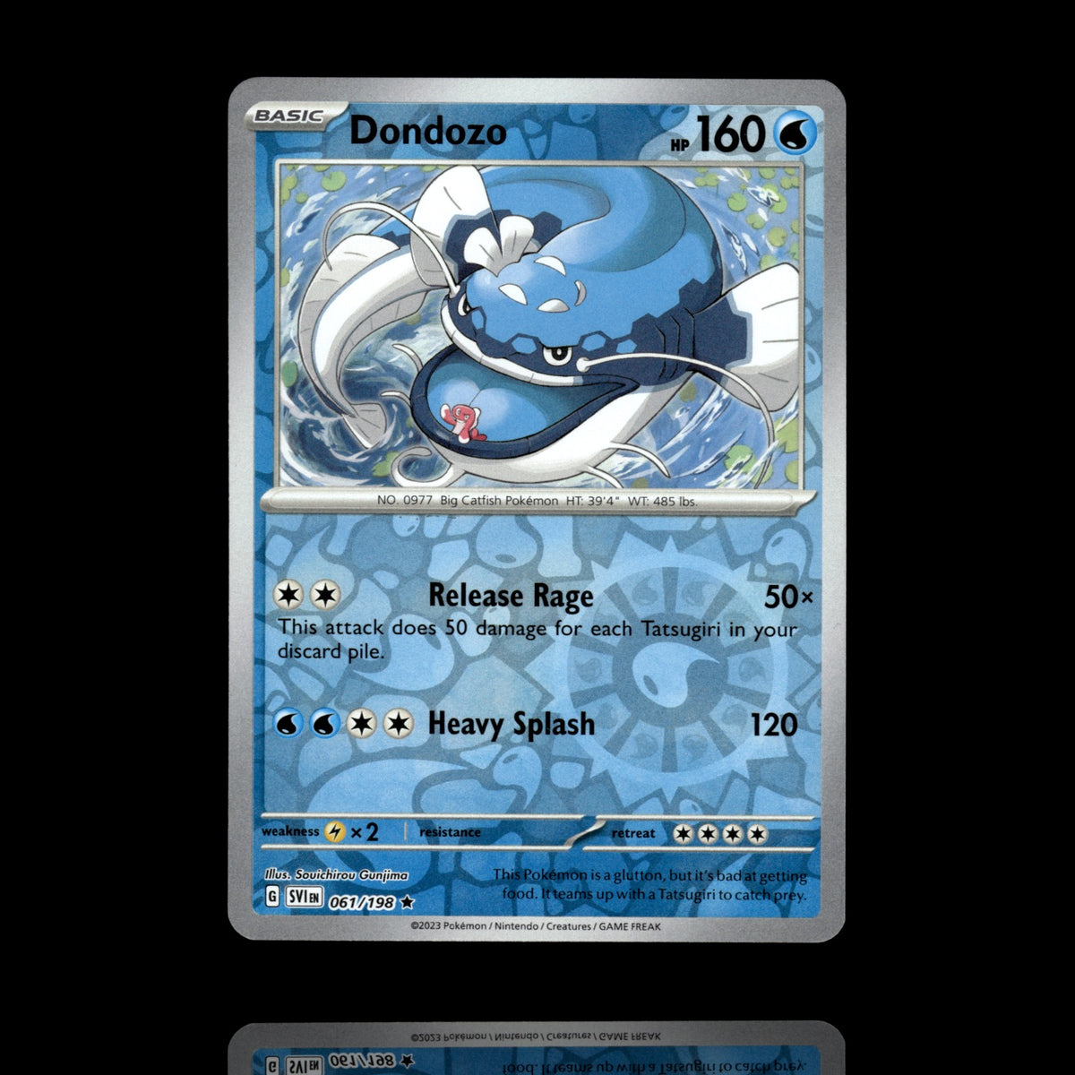 ▸ Dondozo | SV01: Scarlet & Violet Base Set | Reverse Holo | 061/198 | NM