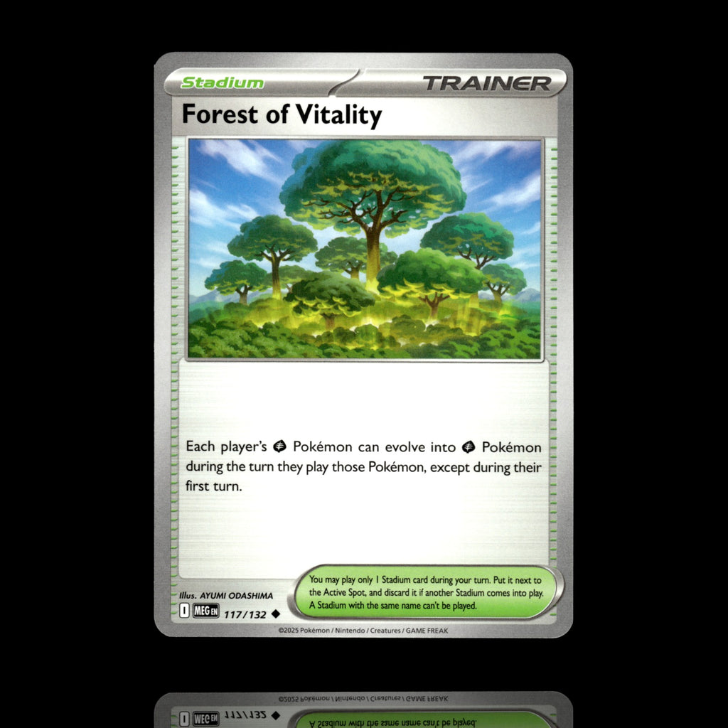 ▸ Forest of Vitality | ME01: Mega Evolution | Uncommon | 117/132 | NM