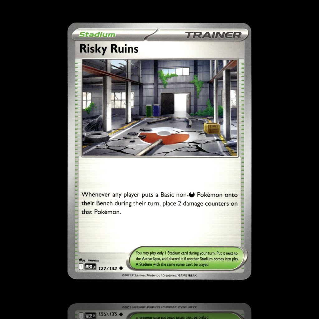 ▸ Risky Ruins | ME01: Mega Evolution | Uncommon | 127/132 | NM