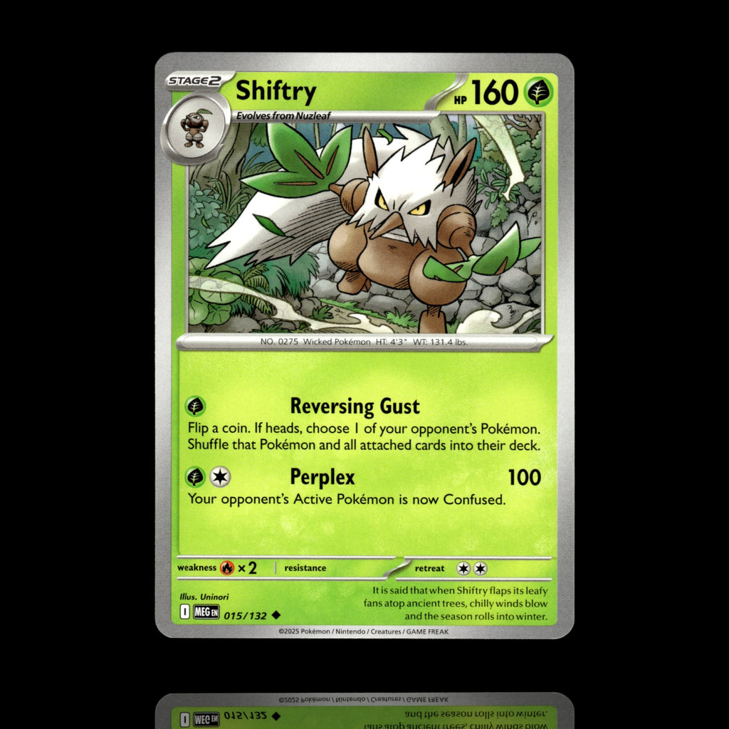 ▸ Shiftry | ME01: Mega Evolution | Uncommon | 015/132 | NM