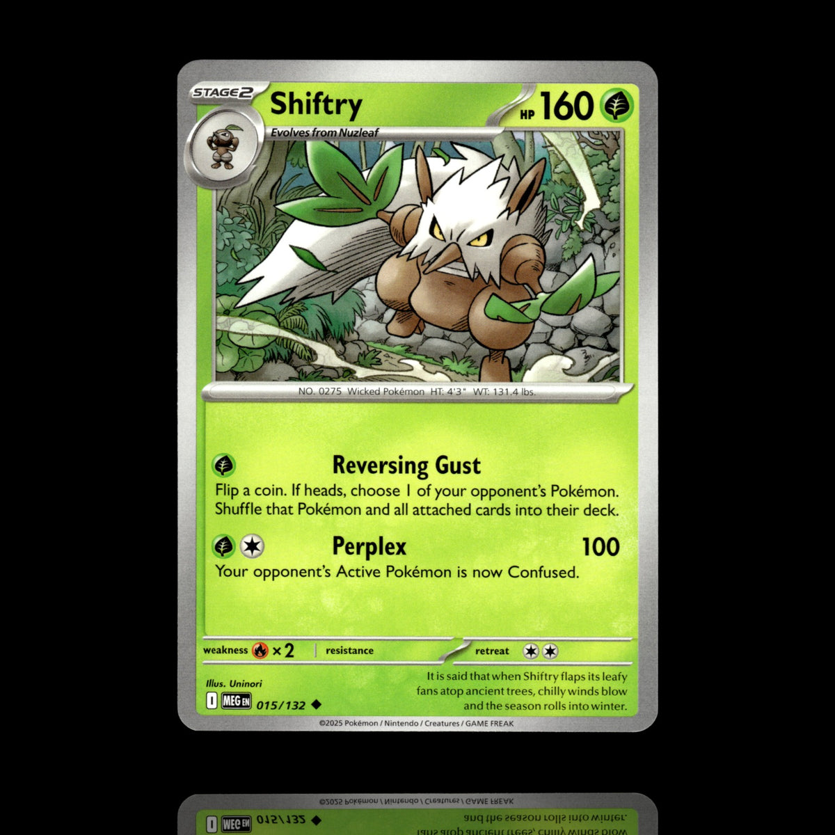 ▸ Shiftry | ME01: Mega Evolution | Uncommon | 015/132 | NM