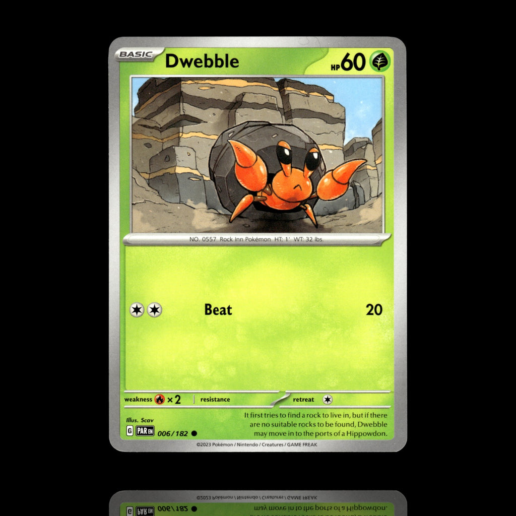 ▸ Dwebble | SV04: Paradox Rift | Common | 006/182 | NM