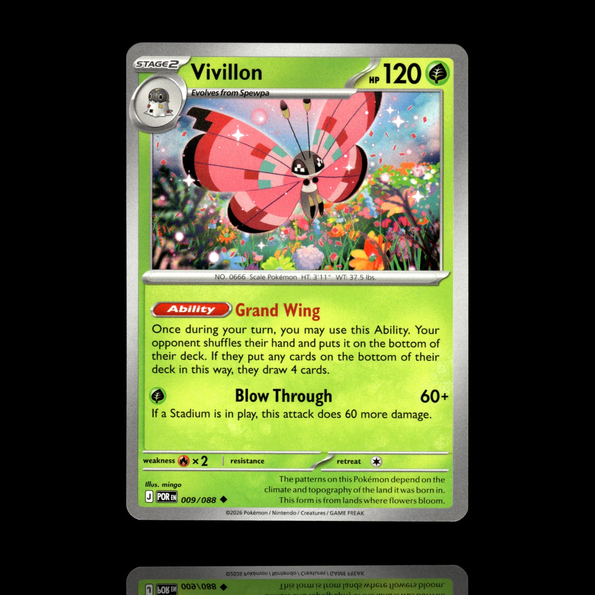 ▸ Vivillon | ME03: Perfect Order | Uncommon | 009/088 | NM
