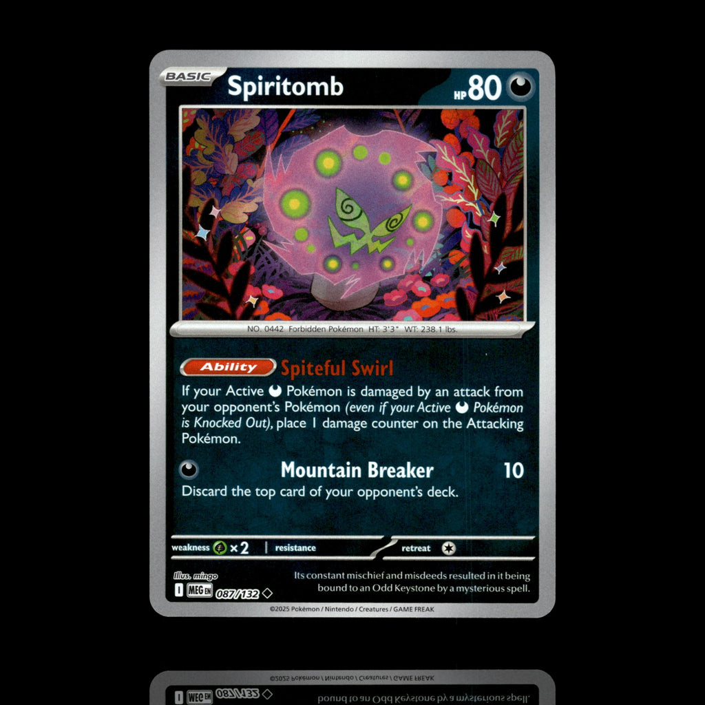 ▸ Spiritomb | ME01: Mega Evolution | Reverse Holo | 087/132 | NM