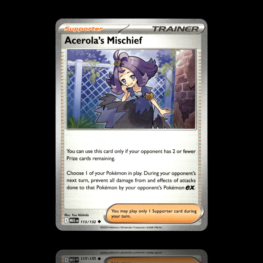 ▸ Acerola's Mischief | ME01: Mega Evolution | Uncommon | 113/132 | NM