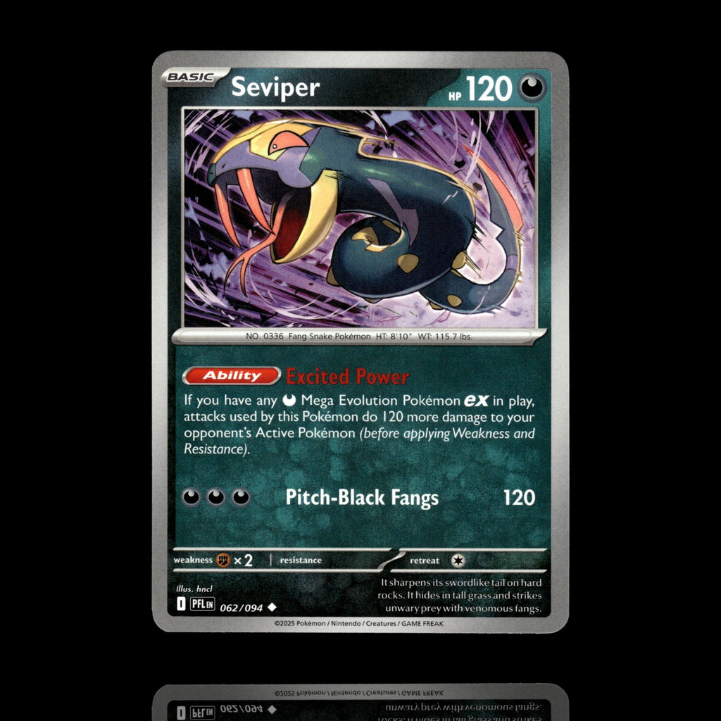 ▸ Seviper | ME02: Phantasmal Flames | Uncommon | 062/094 | NM