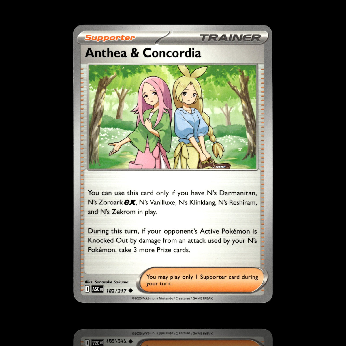 ▸ Anthea & Concordia | ME: Ascended Heroes | Uncommon | 182/217 | NM