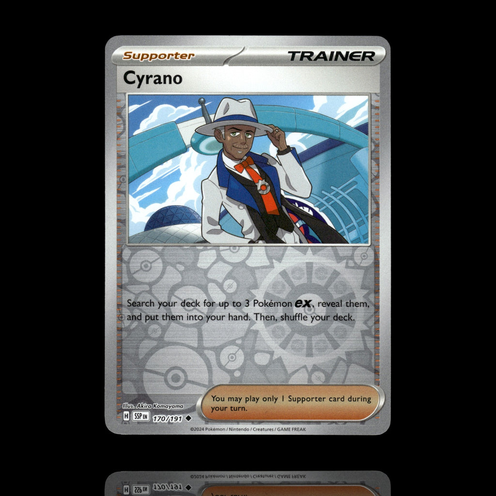 ▸ Cyrano | SV08: Surging Sparks | Reverse Holo | 170/191 | NM