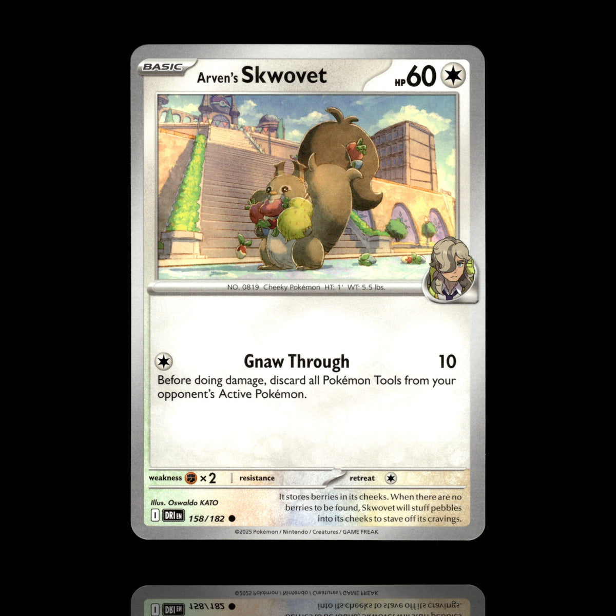 ▸ Arven's Skwovet | SV10: Destined Rivals | Common | 158/182 | NM
