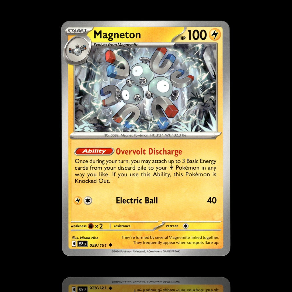 ▸ Magneton | SV08: Surging Sparks | Uncommon | 059/191 | NM