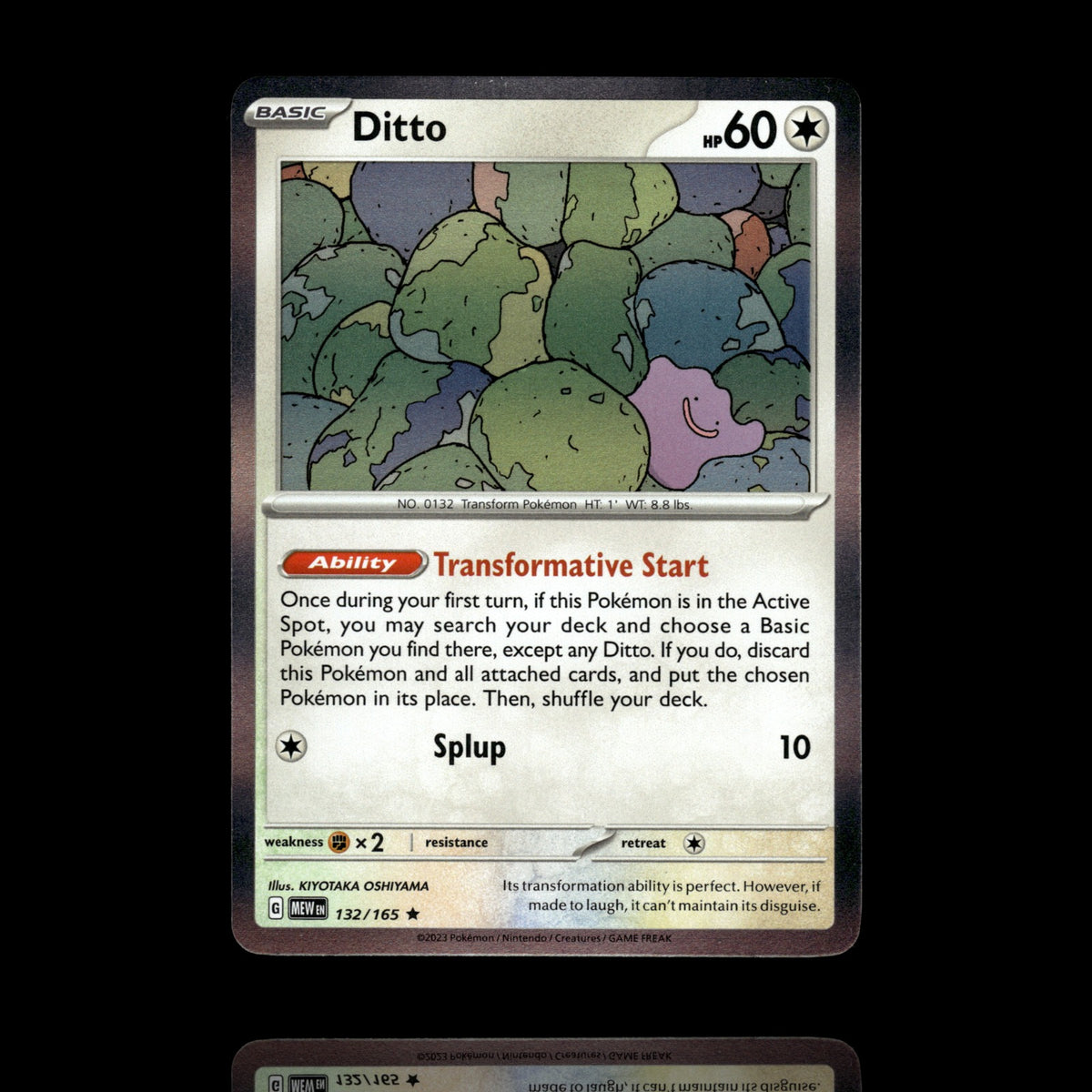 ▸ Ditto | SV: Scarlet & Violet 151 | Rare | 132/165 | NM