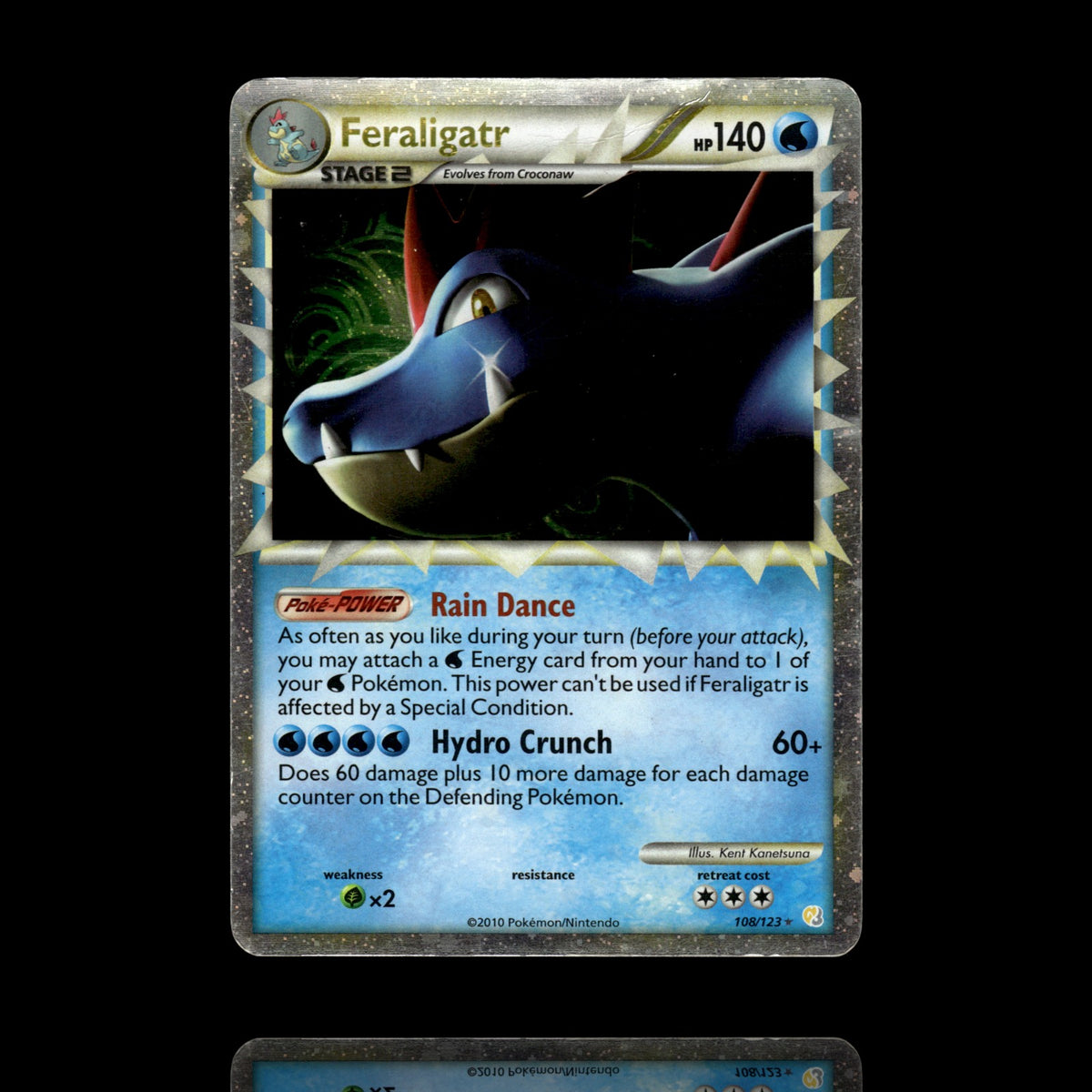 ▸ Feraligatr Prime | HeartGold SoulSilver | Ultra Rare | 108/123 | HP