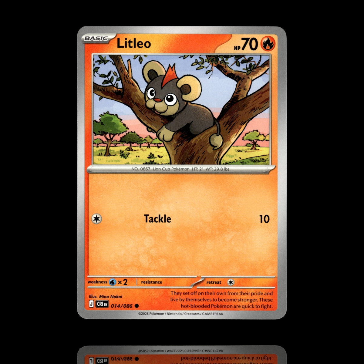 ▸ Litleo | ME04: Chaos Rising | Common | 014/086 | NM