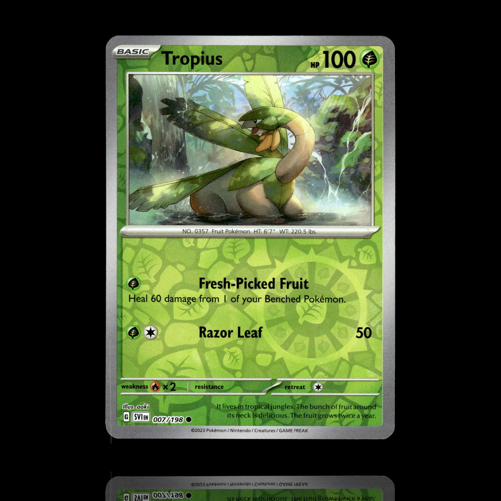 ▸ Tropius | SV01: Scarlet & Violet Base Set | Reverse Holo | 007/198 | NM