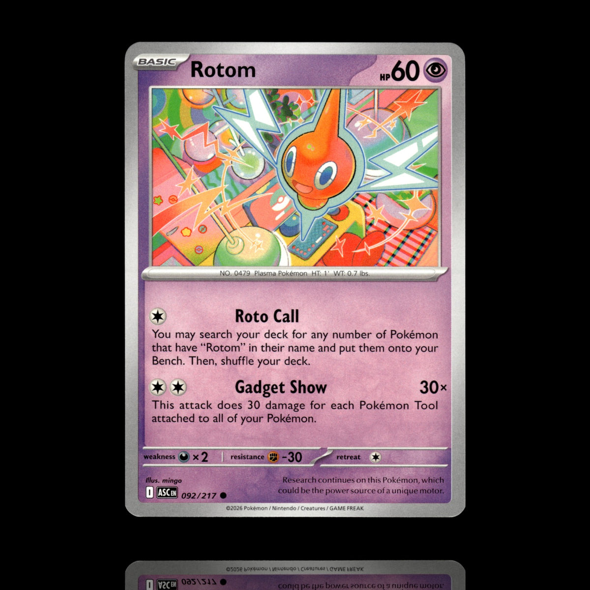 ▸ Rotom | ME: Ascended Heroes | Common | 092/217 | NM