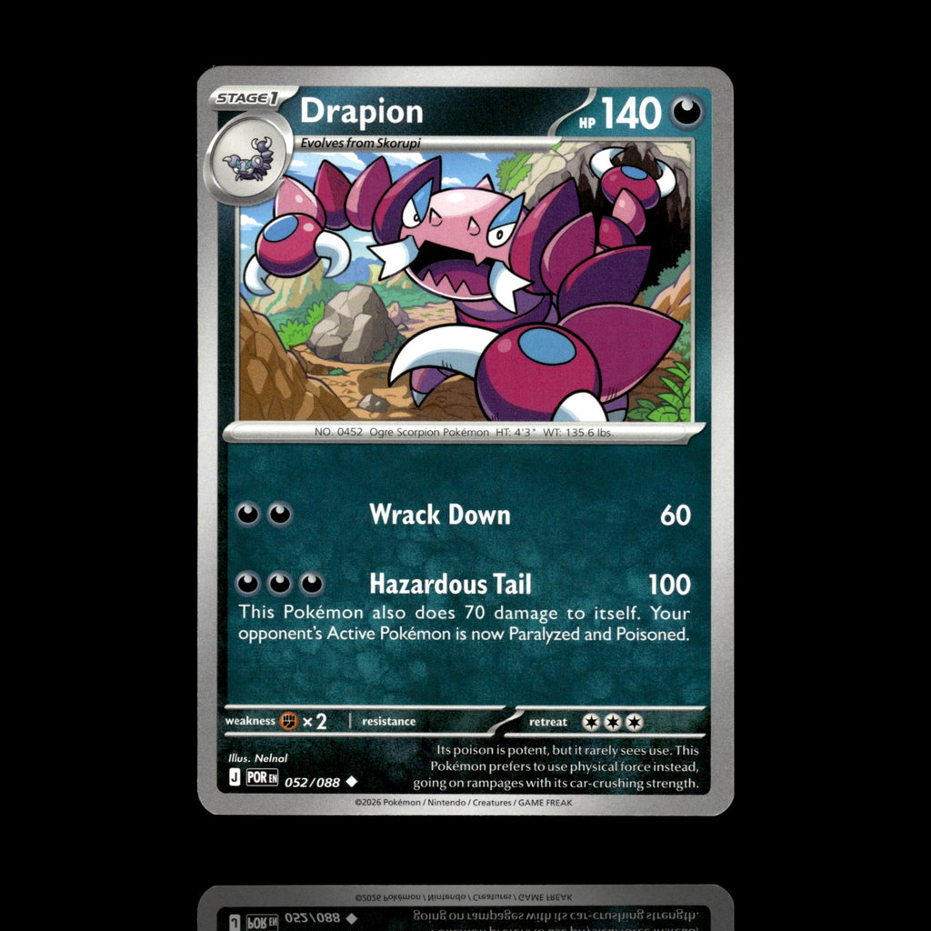 ▸ Drapion | ME03: Perfect Order | Uncommon | 052/088 | NM