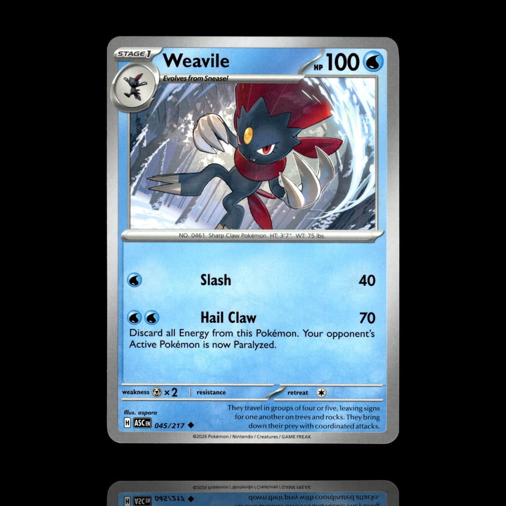 ▸ Weavile | ME: Ascended Heroes | Uncommon | 045/217 | NM