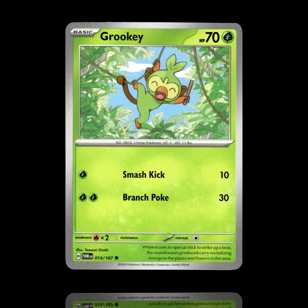 ▸ Grookey | SV06: Twilight Masquerade | Common | 014/167 | NM