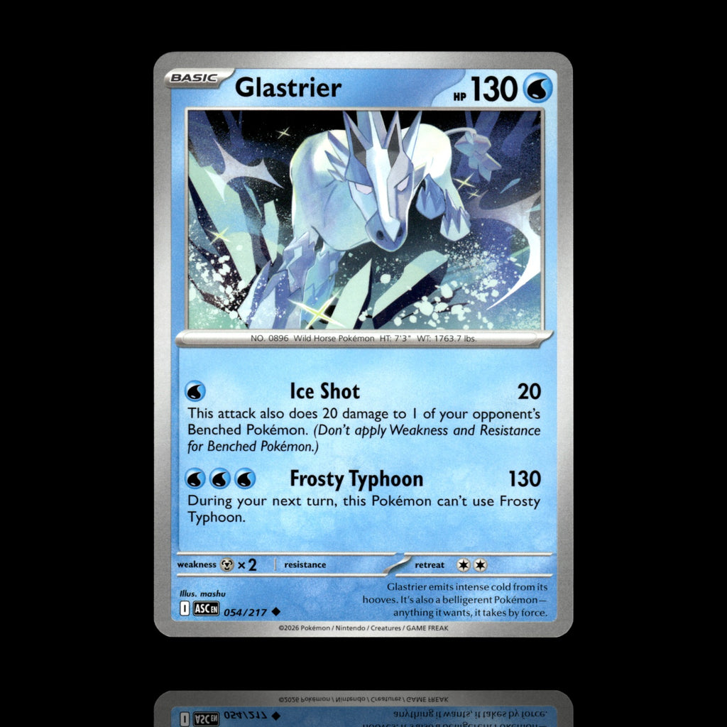 ▸ Glastrier | ME: Ascended Heroes | Uncommon | 054/217 | NM