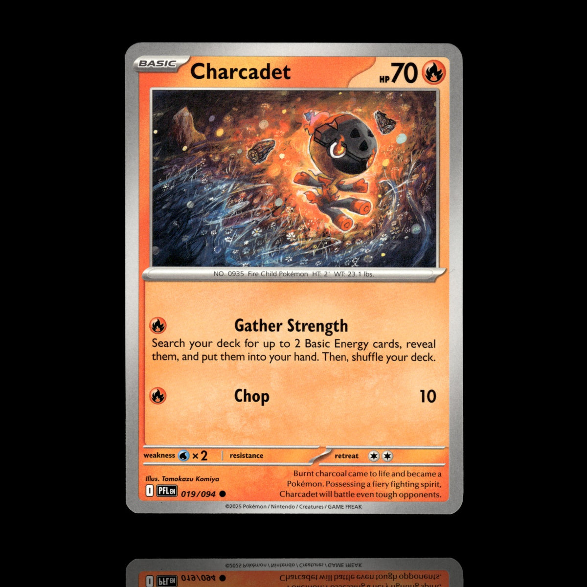 ▸ Charcadet | ME02: Phantasmal Flames | Common | 019/094 | NM