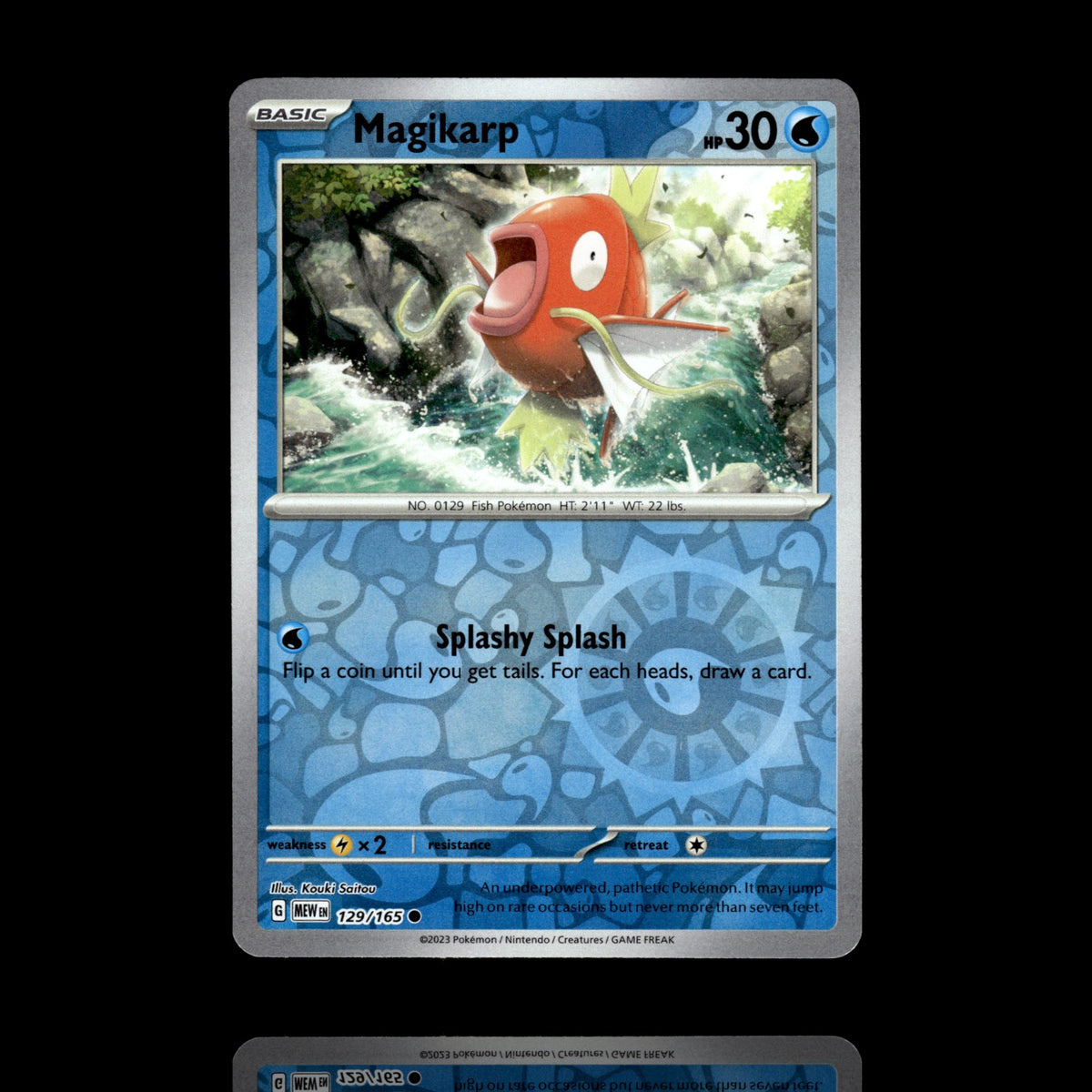 ▸ Magikarp | SV: Scarlet & Violet 151 | Reverse Holo | 129/165 | NM