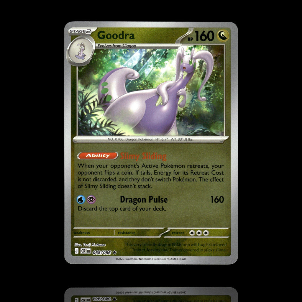 ▸ Goodra | ME04: Chaos Rising | Reverse Holo | 068/086 | NM
