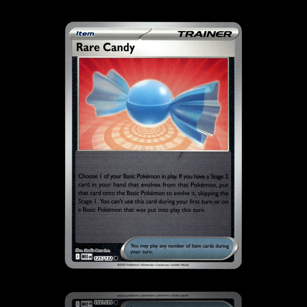 ▸ Rare Candy | ME01: Mega Evolution | Reverse Holo | 125/132 | NM