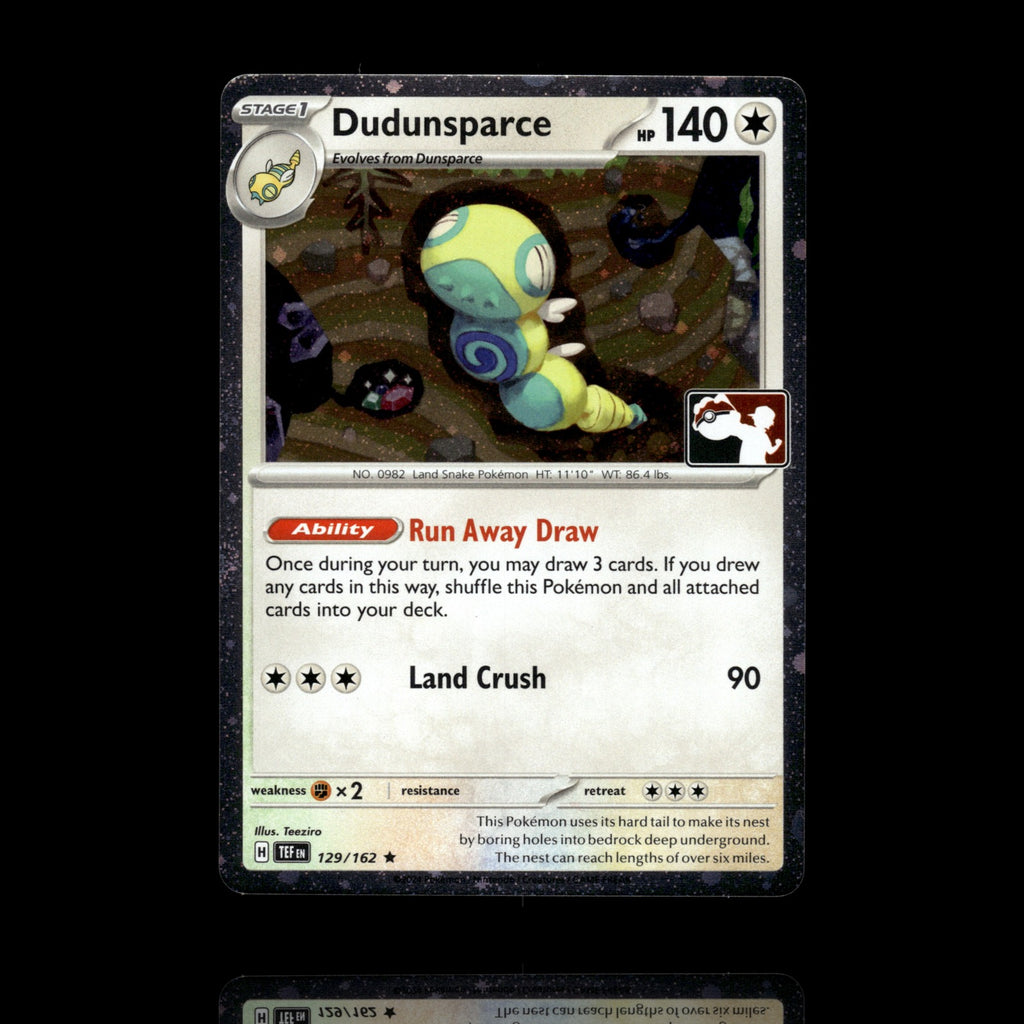 ▸ Dudunsparce Cosmos Holo | Prize Pack Series Cards | Rare | 129/162 | NM