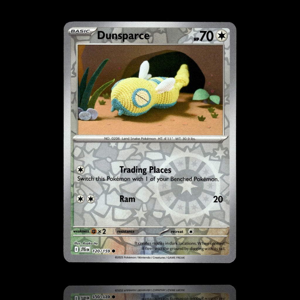 ▸ Dunsparce | SV09: Journey Together | Reverse Holo | 120/159 | NM