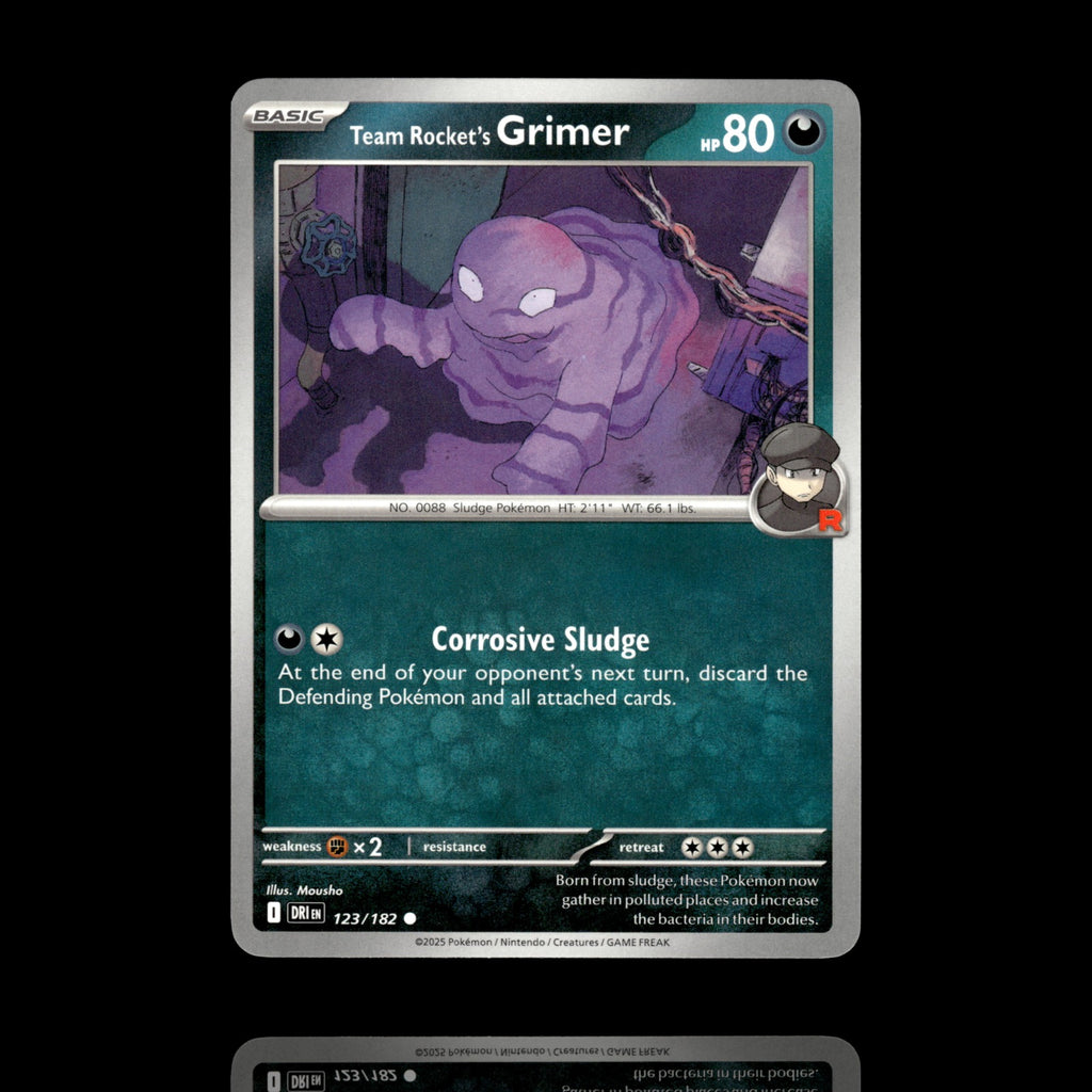 ▸ Team Rocket's Grimer | SV10: Destined Rivals | Common | 123/182 | NM