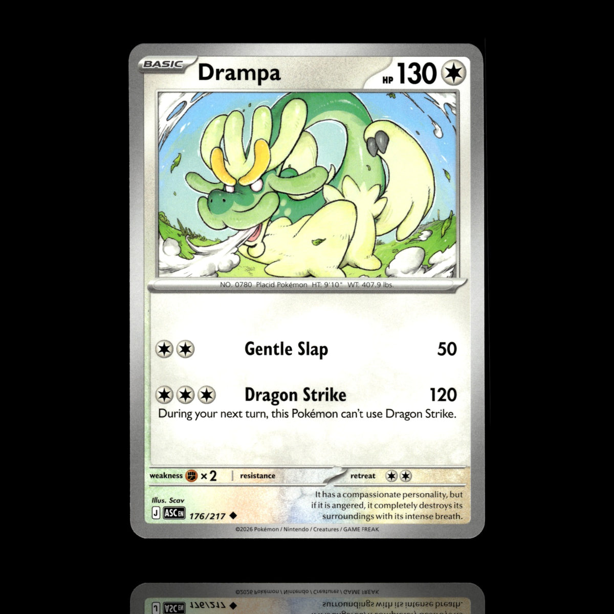 ▸ Drampa | ME: Ascended Heroes | Uncommon | 176/217 | NM