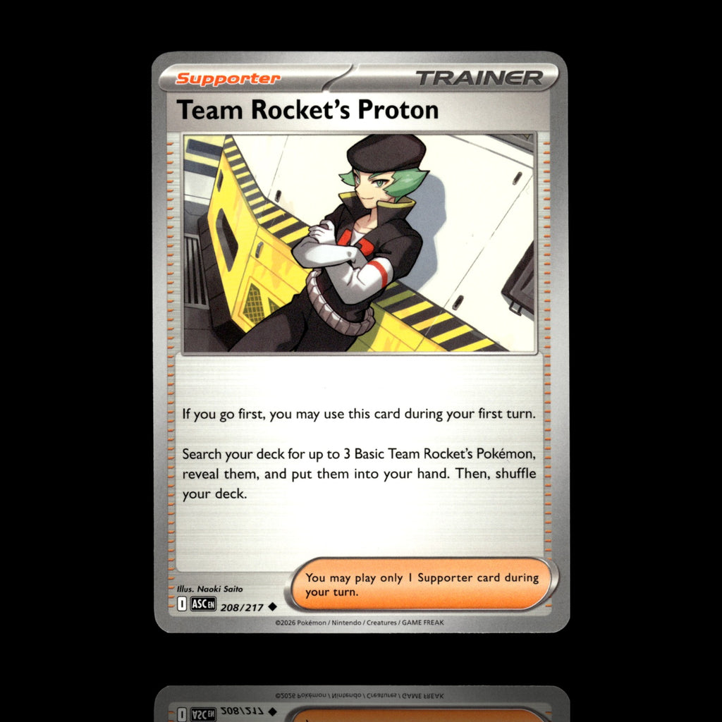 ▸ Team Rocket's Proton | ME: Ascended Heroes | Uncommon | 208/217 | NM
