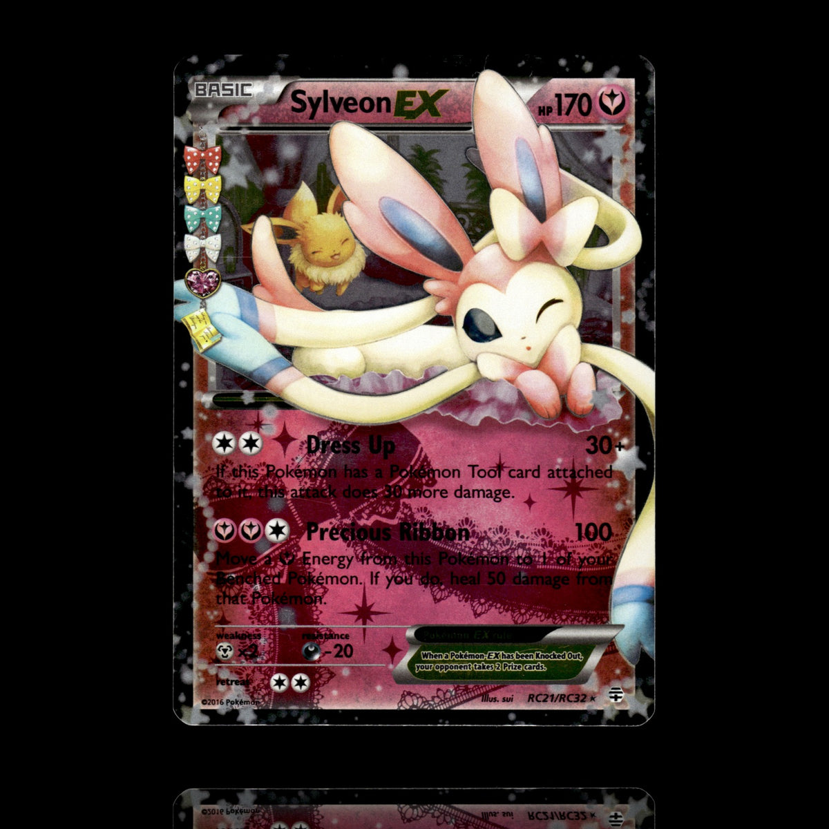 ▸ Sylveon EX | Generations: Radiant Collection | Ultra Rare | RC21/RC32 | NM