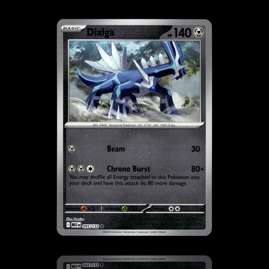 ▸ Dialga | ME01: Mega Evolution | Reverse Holo | 095/132 | NM