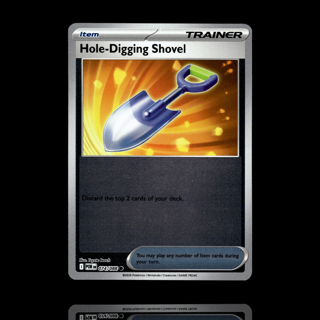 ▸ Hole Digging Shovel | ME03: Perfect Order | Reverse Holo | 074/088 | NM