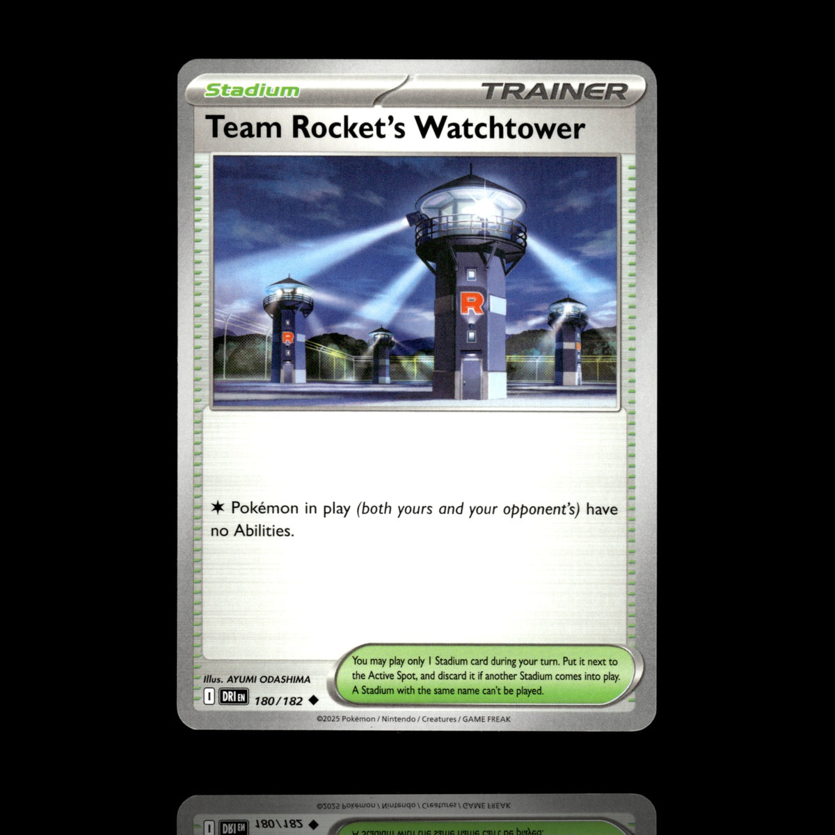 ▸ Team Rocket's Watchtower | SV10: Destined Rivals | Uncommon | 180/182 | NM