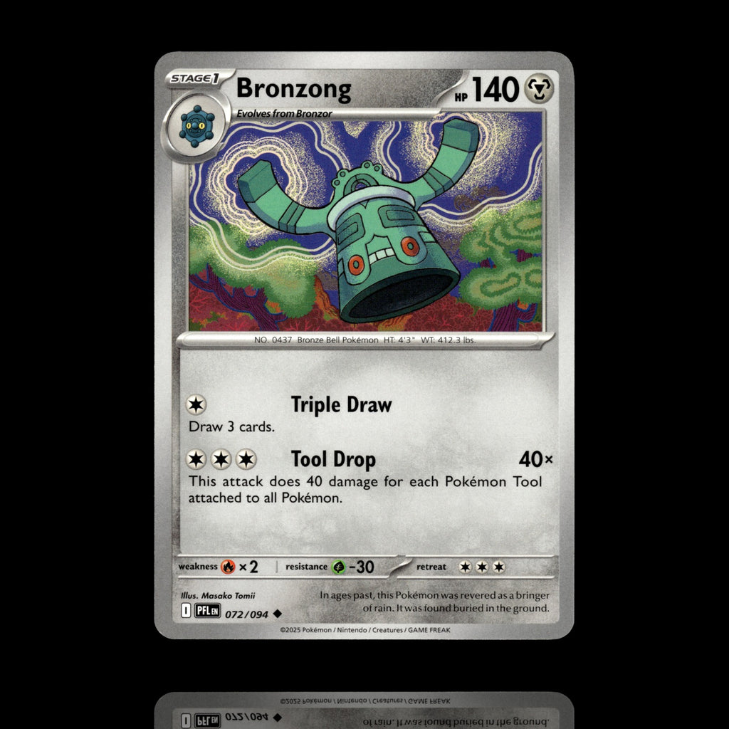 ▸ Bronzong | ME02: Phantasmal Flames | Uncommon | 072/094 | NM