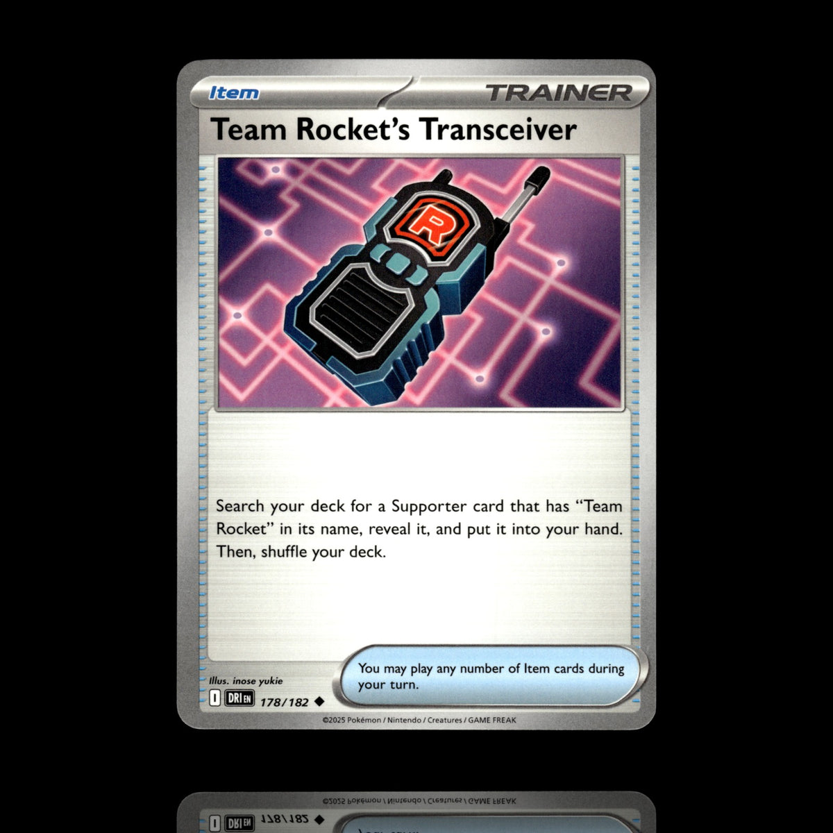 ▸ Team Rocket's Transceiver | SV10: Destined Rivals | Uncommon | 178/182 | NM