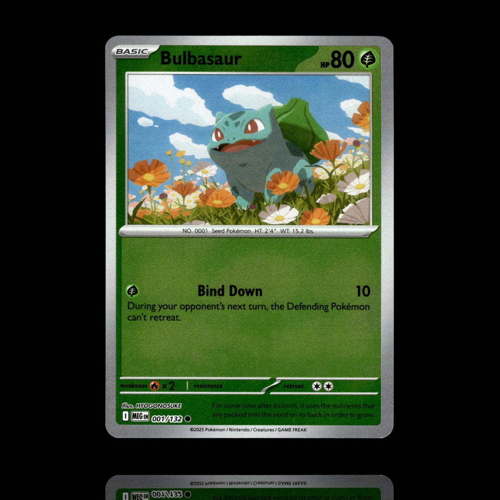 ▸ Bulbasaur | ME01: Mega Evolution | Reverse Holo | 001/132 | NM
