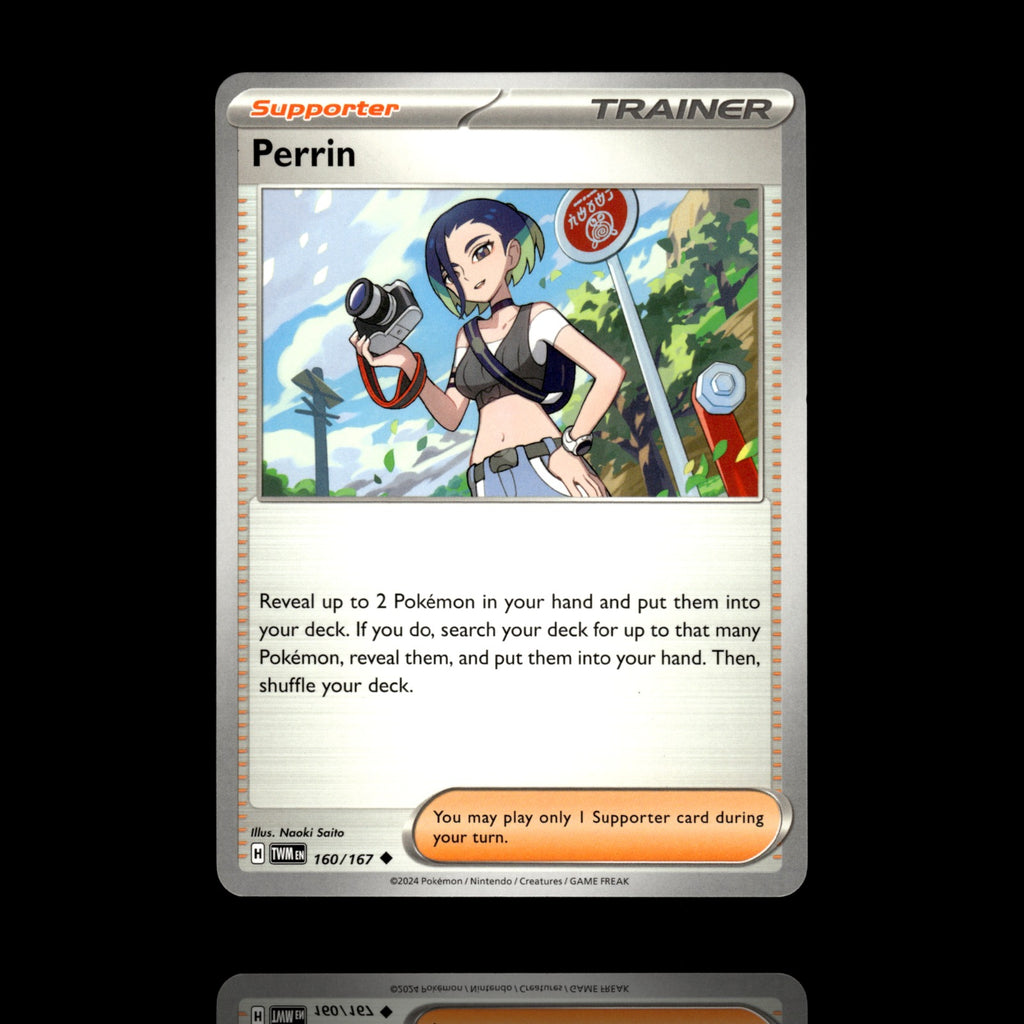 ▸ Perrin | SV06: Twilight Masquerade | Uncommon | 160/167 | NM
