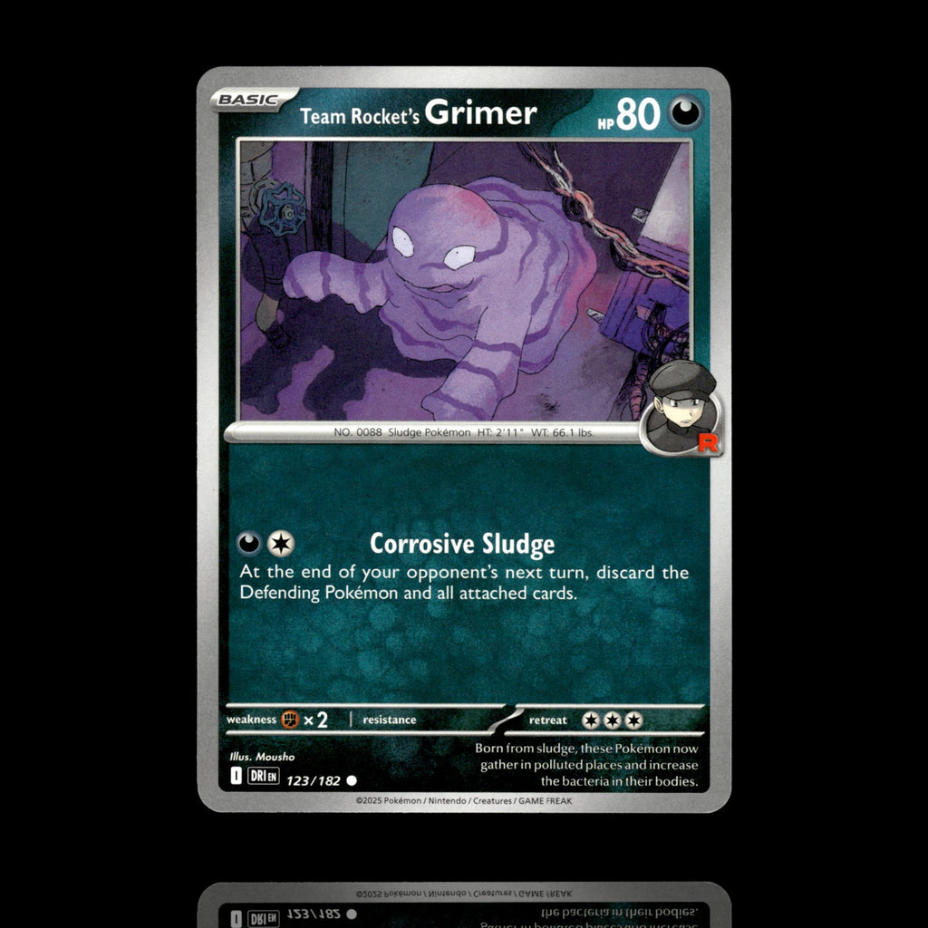 ▸ Team Rocket's Grimer | SV10: Destined Rivals | Common | 123/182 | NM